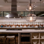 Modern-galley-kitchen-with-Island-in-Caesarstone-4130-Clamshell-2107