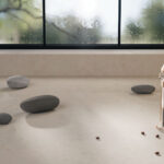 Close up of Caesarstone 1002 Wyndigo quartz worktop