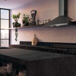 Caesarstone 5820 Darcrest quartz kitchen worktop