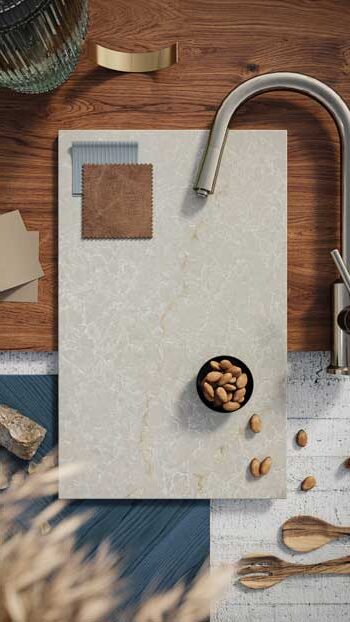 Caesarstone mood board 5310 Brillianza