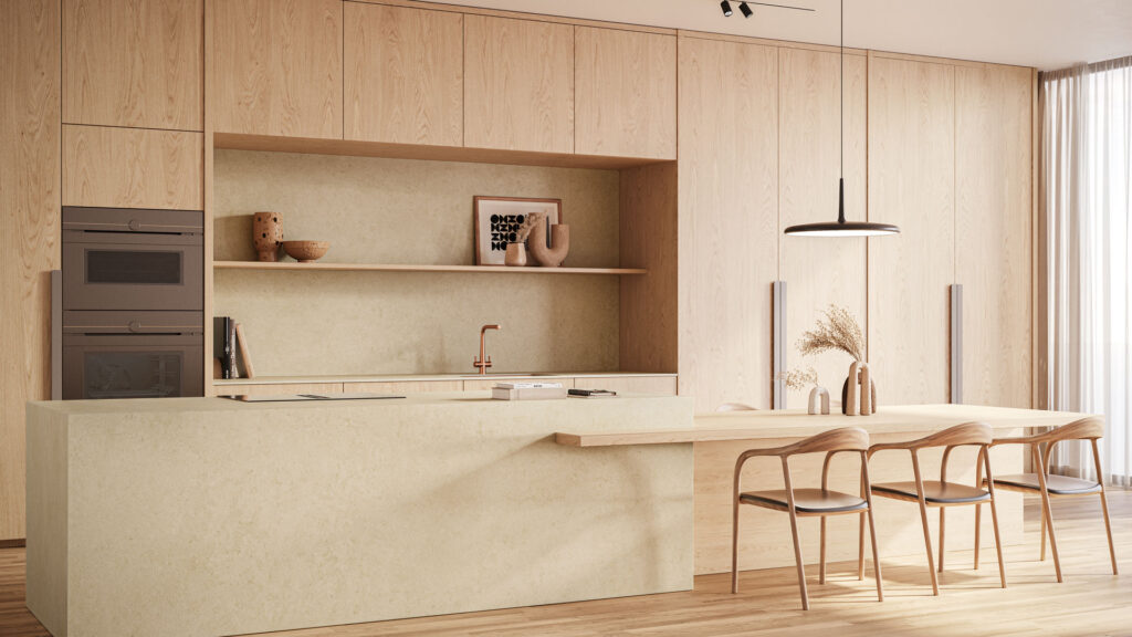 Caesarstone 543 Marenstone Kitchen
