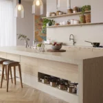 Caesarstone 550 Silvax Kitchen