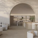 Caesarstone 8103_Calacatta Nobella Interior design