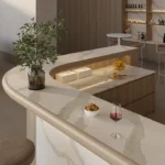 Caesarstone 8103 Calacatta Nobella Interior design