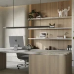 Caesarstone 8104 Calacatta Thyme Room