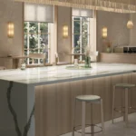 Caesarstone 8104 Calacatta Thyme Kitchen