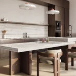 Caesarstone Porcelain 534 Everline kitchen