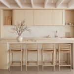 Caesarstone Porcelain 537 Glacetta kitchen