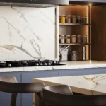 Caesarstone Porcelain 901 Ocianoston kitchen